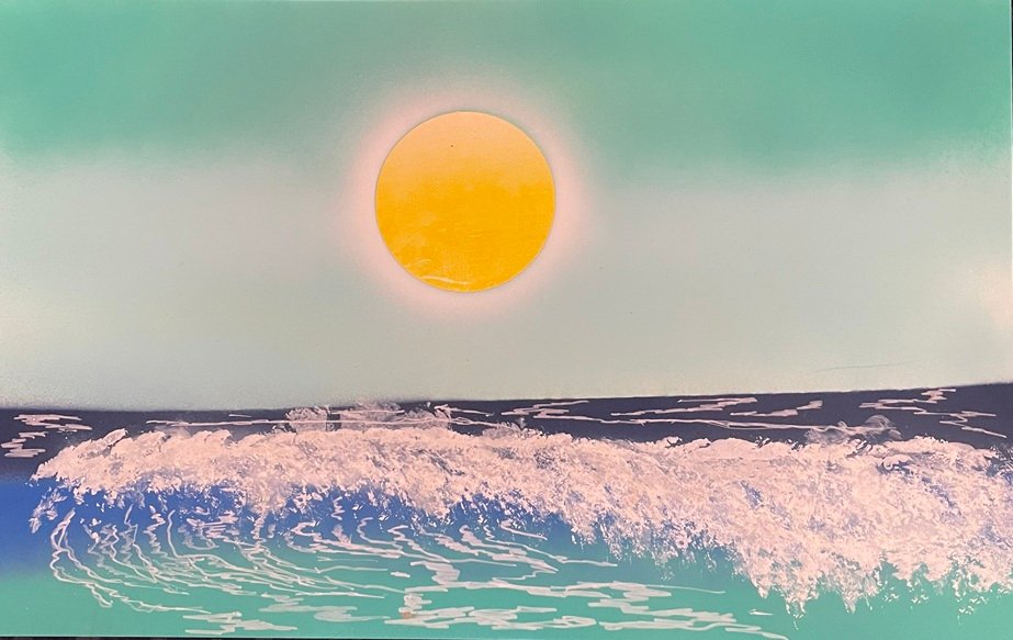 Ocean Wave Coastal Art