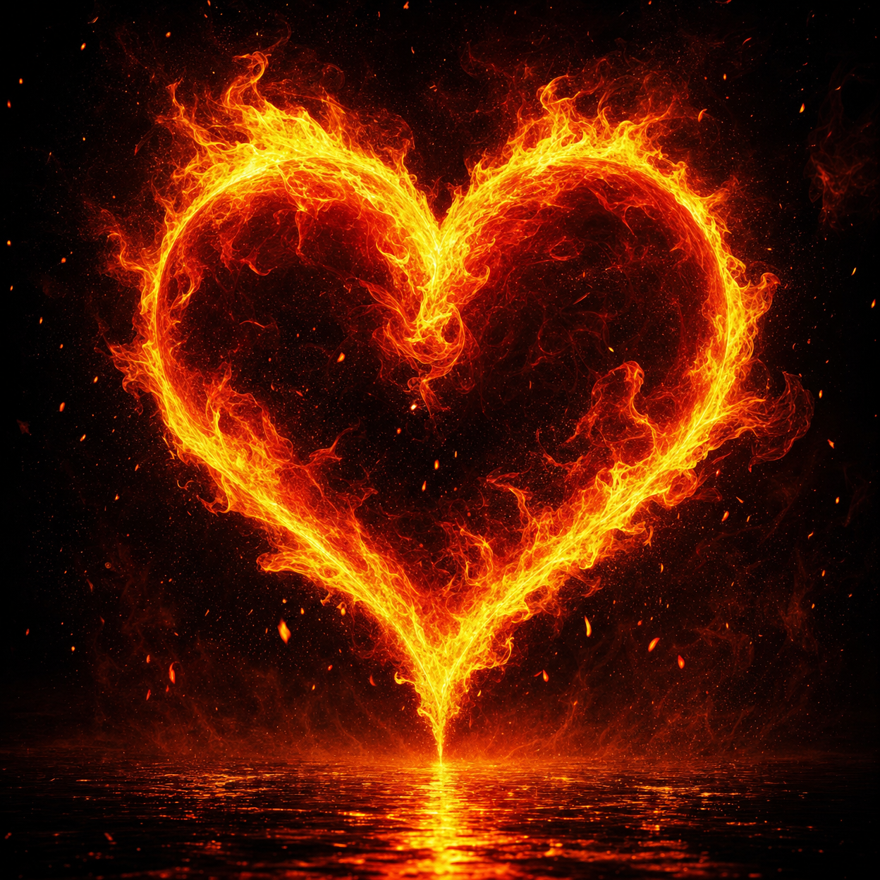 Flaming Heart