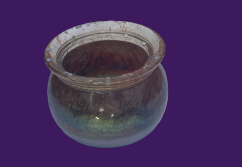 Iridescent Epoxy Bowl